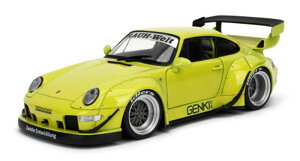 RWB Genki in Yellow Green Pink SlipsFeatur / JADA 1/18 �~�j�J�[ �͌^