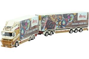 Ristimaa - Atria Volvo�{���{ FH05 Globetrotter 24m reefer Combi �g���b�N �͌^ /Tekno 1/50