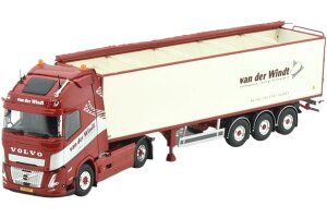 Van der Windt Volvo�{���{ FH Globetrotter XL potato semitrailer�Z�~�g���[���[ �g���b�N �͌^ /Tekno 1/50