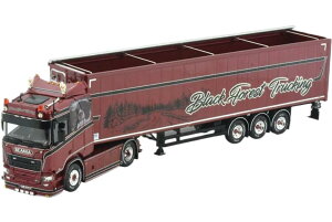 Black Forest Trucking Scania�X�J�j�A Next Gen R walking floor semitrailer�E�H�[�L���O�t���A�Z�~�g���[���[ �g���b�N �͌^ /Tekno 1/50