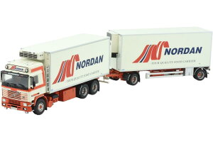 Nordan Volvo�{���{ F16 Globetrotter reefer combi�①�R���r �g���b�N �͌^ /Tekno 1/50