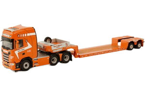 Tage E. Nielsen Scania�X�J�j�A S Highline CS20H 6x2 low loader�Ᏸ�g���[���[ �g���b�N �͌^ /WSI 1/50