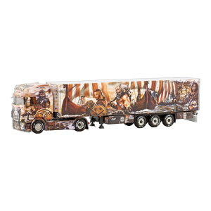 Heide Logistik �X�J�j�A S �n�C���C�� CS20H 4x2 �Ⓚ�①�Z�~�g���[���[ 3�� �Ⓚ�� / WSI 1/50 �g���b�N�͌^