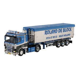 Roland de Block DAF 95XF �X�y�[�X�L���u �_���v�Z�~�g���[���[ / WSI 1/50 �~�j�J�[ �g���b�N�͌^