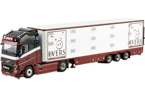 Evers Volvo�{���{ FH5 Globetrotter XL live stock semitrailer�ƒ{�Z�~�g���[���[ �g���b�N �͌^ /WSI 1/50