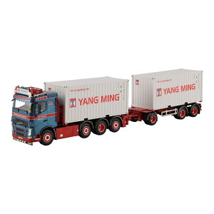 Rene Burggraaf Transport B.V. �{���{ FH4 �X���[�p�[�L���u 8x2 �R���e�i�g���[���[ 7�� 2x20ft�R���e�i / WSI 1/50 �~�j�J�[ �g���b�N�͌^