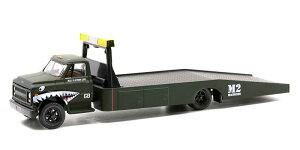 Chevrolet�V�{���[ MAJ G Action Line 1968 C60 Ramp Truck�g���b�N / M2MACHINES 1/64 �͌^