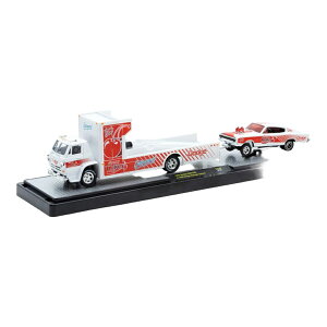 Dodge�_�b�W L600 COE and C 1966 Cherry Coke / M2MACHINES 1/64 �͌^