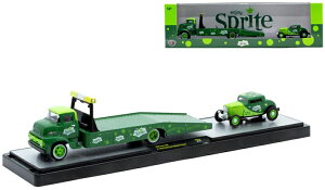 Sprite 1956 Ford�t�H�[�h COE in Green and 1932 Ford�t�H�[�h Thre / M2MACHINES 1/64 �͌^
