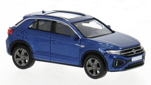 VW�t�H���N�X���[�Q�� T-Roc 2022 Metallic Dark Blue / PCX87 1/87 �͌^
