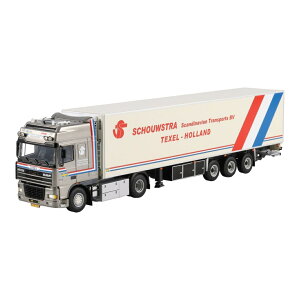 Schouwstra DAF 95XF �X�[�p�[�E�X�y�[�X�E�L���u 4x2 �Ⓚ�Z�~�g���[���[ 3�� / WSI 1/50 �~�j�J�[ �g���b�N�͌^