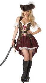 魅惑のフェロモン女海賊/コスチューム コスプレ衣装　(二次会、結婚式、仮装、パーティー、宴会、ハロウィン）大人女性用