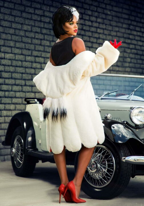 楽天市場】クルエラ デ ヴィル コート 101匹わんちゃん ディズニー  