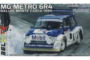 MG Metro 6R4 1986 Rallye Monte Carlo /Belkits 1/24 �g�ݗ��ăv�����L�b�g�͌^