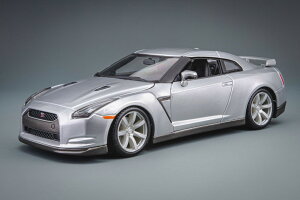 Nissan�j�b�T�� GT R (R35) 2009 �V���o�[ /Bburago�u���[�S 1/18 �_�C�L���X�g�~�j�J�[