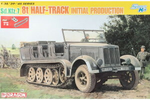 Sd.Kfz.7 8t Half-Track Initial Production w/Magic Track �g�ݗ��ăv�����L�b�g�͌^ �~���^���[ /Dragon 1/35