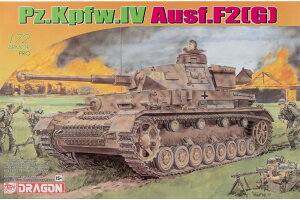 Pz.Kpfw. IV Ausf. F2 (G) / Dragon�h���S�� 1/72 �g�ݗ��ăv�����L�b�g�͌^