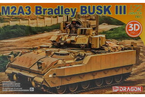 M2A3 Bradley BUSK III w/3D Printed Parts �g�ݗ��ăv�����L�b�g�͌^ /Dragon�h���S�� 1/72