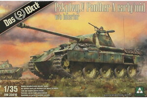 Pz.Kpfw.V Sd.Kfz. 171 Panther Ausf. A Early/Mid �g�ݗ��ăv�����L�b�g�͌^ ��� /Das Werk 1/35