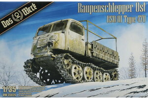 Raupenschlepper Ost RSO O1 Type 470 �g�ݗ��ăv�����L�b�g�͌^ /Das Werk�_�X���F���N 1/35