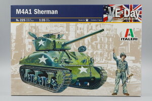 Sherman�V���[�}�� M4A1 Allied Standard Tank �A���R�W����� /Italeri�C�^���� 1/35 �g�ݗ��ăv�����L�b�g�͌^