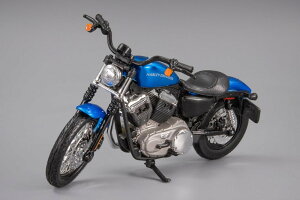 Harley-Davidson�n�[���[�_�r�b�h�\�� XL 1200N Nightster 2012 blue metallic /Maisto 1/18 �_�C�L���X�g�~�j�J�[