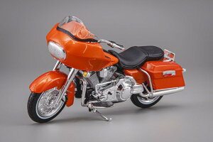 Harley Davidson�n�[���[�_�r�b�h�\�� FLTR Road Glide 2002 orange metallic /Maisto�}�C�X�g 1/18 �_�C�L���X�g�o�C�N