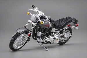 Harley Davidson�n�[���[�_�r�b�h�\�� FXS Low Rider 1977 grey metallic /Maisto�}�C�X�g 1/18 �_�C�L���X�g�o�C�N