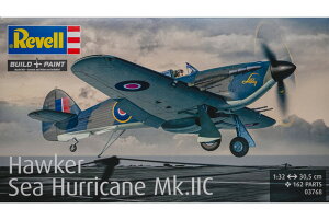Hawker Sea Hurricane Mk.IIC �z�[�J�[ �V�[�n���P�[�� �g�ݗ��ăv�����L�b�g�͌^ �퓬�@ /Revell 1/32