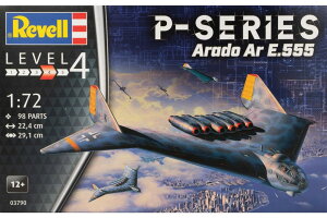 Arado�A���h Ar 555 P Series �g�ݗ��ăv�����L�b�g�͌^ /Revell���x�� 1/72
