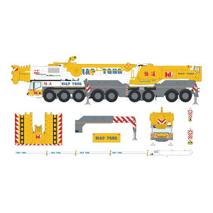 �y�\��z2026�N�����\�� Tadano�^�_�m AC 700-9 Crane�N���[�� Hiap Tong / IMC Models 1/50 ���݋@�B �͌^