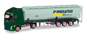 Herpa Freund Volvo FH Gl. XL silo Z~g[[ 308168 /Herpa 1/87 ~j`A gbN ݋@B͌^ Hԗ