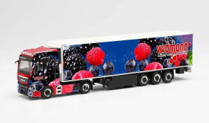 Herpa Frucht Widmann MAN TGX XL Euro 6c refrigerated box セミトレーラー 313704 /Herpa 1/87 ミニチュア トラック 建設機械模型 工事車両