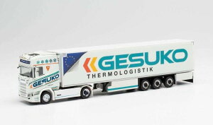 Herpa Gesuko Scania CS20HD refrigerated box Z~g[[ 313780 /Herpa 1/87 ~j`A gbN ݋@B͌^ Hԗ