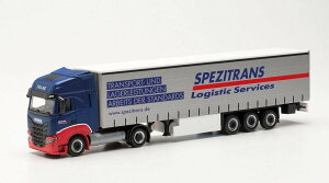 Herpa Talke Spezitrans Iveco S-Way LNG curtainside Z~g[[ 315258 /Herpa 1/87 ~j`A gbN ݋@B͌^ Hԗ