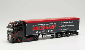 Herpa Brokamp Iveco S-Way walking floor Z~g[[ 315333 /Herpa 1/87 ~j`A gbN ݋@B͌^ Hԗ