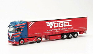 Herpa Vogel Mercedes Benz Actros Gigaspace 18 curtainside Z~g[[ 315418 /Herpa 1/87 ~j`A gbN ݋@B͌^ Hԗ