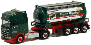 Herpa Fischer Spedition Scania CR20 HD Chromtank Container 5062 /Herpa 1/87 ~j`A gbN ݋@B͌^ Hԗ