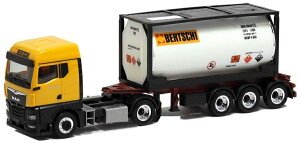 Herpa Bertschi MAN TGX GM 20ft tank container Z~g[[ 5146 /Herpa 1/87 ~j`A gbN ݋@B͌^ Hԗ