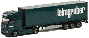 Herpa Leimgruber Mercedes Benz Actros Gigaspace Container Truck 935920 /Herpa 1/87 ~j`A gbN ݋@B͌^ Hԗ