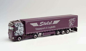 Herpa Stelzl DAF XF Super Space Cab Curtainside Z~g[[ 941259 /Herpa 1/87 ~j`A gbN ݋@B͌^ Hԗ