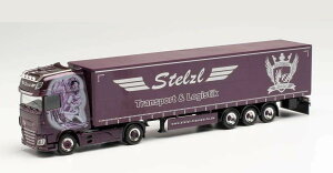 Herpa Stelzl DAF XF SSC Euro 6c curtain tarpaulin Z~g[[ 945165 /Herpa 1/87 ~j`A gbN ݋@B͌^ Hԗ