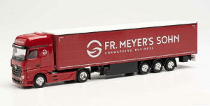 Herpa Fr. Meyers Sohn Mercedes Benz Actros Giga curtain tarpaulin Z~g[[ 947169 /Herpa 1/87 ~j`A gbN ݋@B͌^ Hԗ