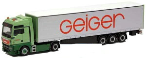 Herpa Geiger MAN TGX XXL Euro 6c curtainside Z~g[[ 947596 /Herpa 1/87 ~j`A gbN ݋@B͌^ Hԗ