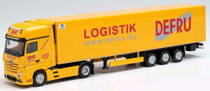 Herpa Defru Logistik Mercedes Benz Actros GigaSpace Euro refrigerated box Z~g[[ 948531 /Herpa 1/87 ~j`A gbN ݋@B͌^ Hԗ