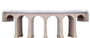 Kibri Riedberg Viaduct with icebreaker pillars curved single track 39725 1/87 ͌^