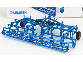 LEMKEN - SMARAGD 9/600K - CULTIVATOR WITH VIBRATING TINES - BLUE /Universal-Hobbies 1/32 建設機械模型ミニチュア