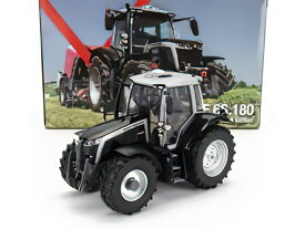 MASSEY FERGUSON - MF6S.180 TRACTOR BLACK EDITION 2022 - SILVER BLACK /Universal-Hobbies 1/32 建設機械模型ミニチュア