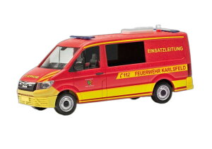 Feuerwehr Karlsfeld MAN TGE oX FD ELW/ Herpa 1/87 ͌^ ~jJ[