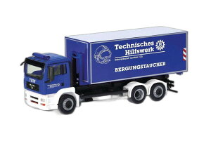 THW Lindau ~_Co[ MAN TGA M/ Herpa 1/87 ͌^ ~jJ[